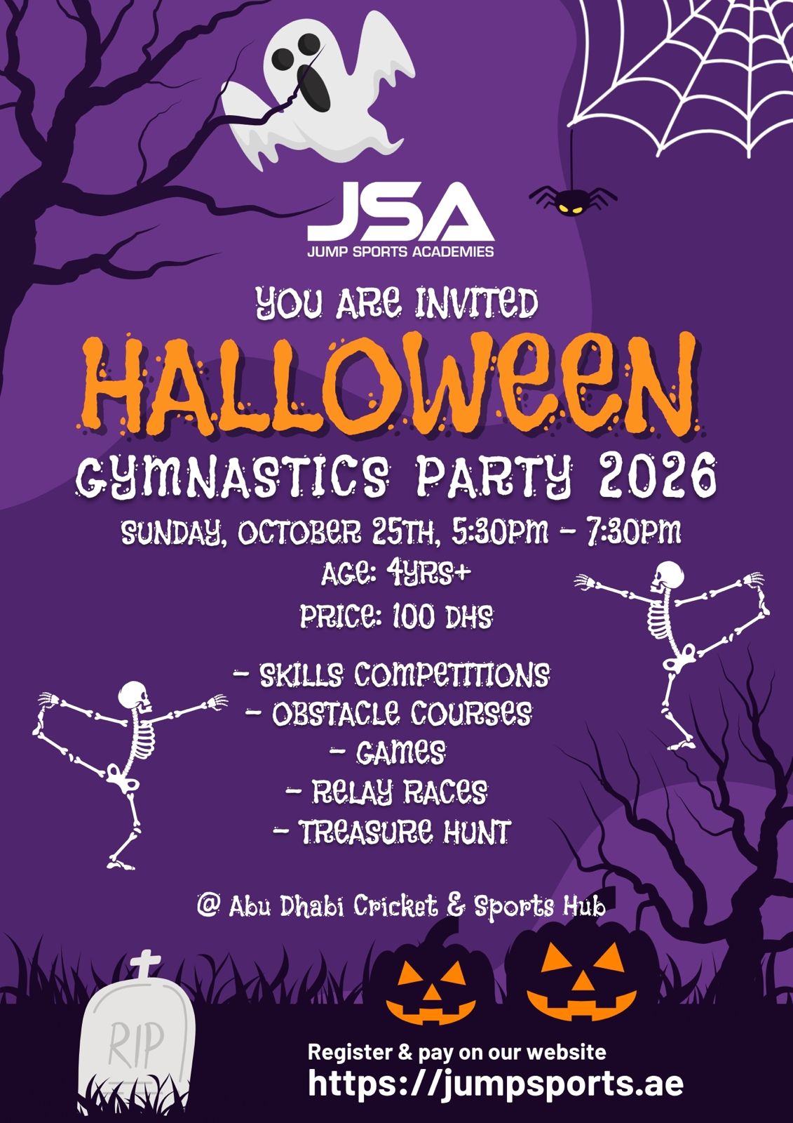 Gymnastics Halloween Event 2026