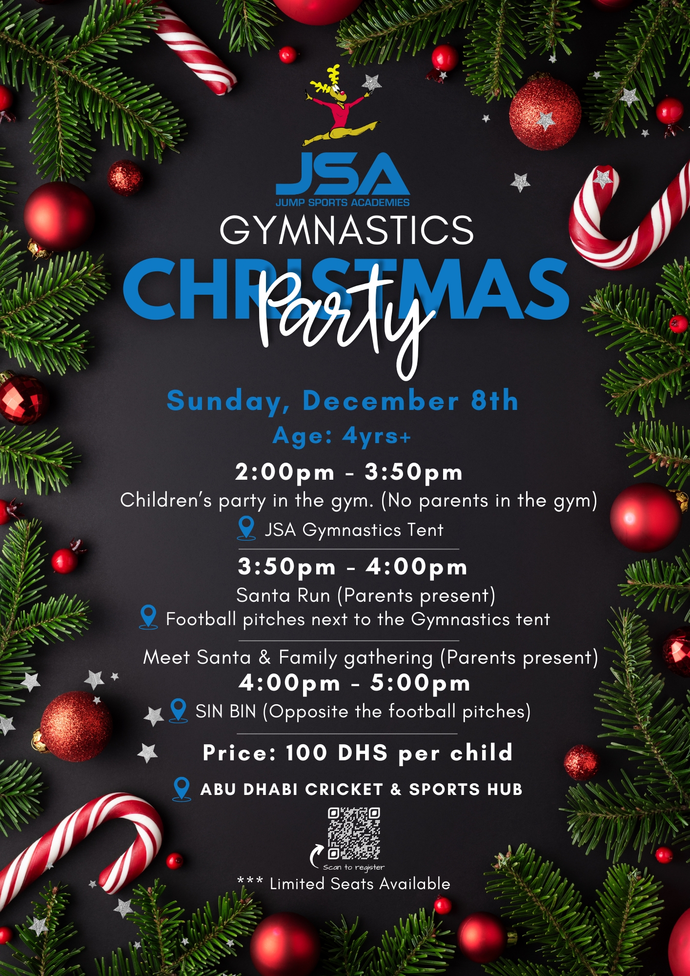 Gymnastics Christmas Party 2024