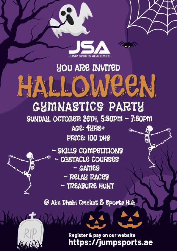 Gymnastics Halloween Event 2025